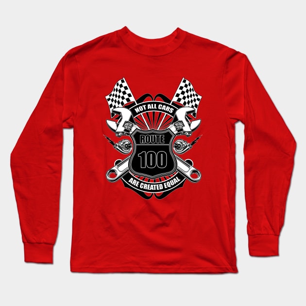 Not All Cars Are Created Equal Long Sleeve T-Shirt by adamzworld